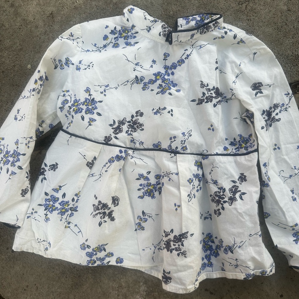 Bonpoint Girls Longsleeve Blouse 4